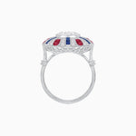 Load image into Gallery viewer, Art Deco Inspired Peacock Diamond Ring - Shahin Jewelry