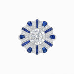Load image into Gallery viewer, Art Deco Inspired Peacock Diamond Ring - Shahin Jewelry