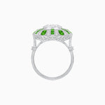 Load image into Gallery viewer, Art Deco Inspired Peacock Diamond Ring - Shahin Jewelry