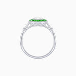 Load image into Gallery viewer, Art Deco Inspired Pear Shape Diamond Ring - Shahin Jewelry