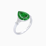 Load image into Gallery viewer, Art Deco Inspired Pear Shape Gemstone Ring - Shahin Jewelry