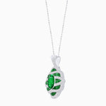 Load image into Gallery viewer, Art Deco Inspired Sea Wave Convertible Oval Ring and Pendant - Shahin Jewelry