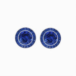 Load image into Gallery viewer, Art Deco Inspired Stud Target Earrings - Shahin Jewelry
