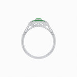Load image into Gallery viewer, Art Deco Inspired Twin Diamond Geometric Ring - Shahin Jewelry