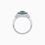 Load image into Gallery viewer, Art Deco Marquise Shape Gemstone Toi et Moi Style Vintage Ring - Shahin Jewelry
