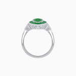 Load image into Gallery viewer, Art Deco Marquise Shape Gemstone Toi et Moi Style Vintage Ring - Shahin Jewelry