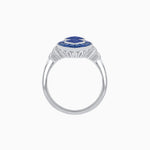 Load image into Gallery viewer, Art Deco Marquise Shape Gemstone Toi et Moi Style Vintage Ring - Shahin Jewelry