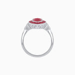 Load image into Gallery viewer, Art Deco Marquise Shape Gemstone Toi et Moi Style Vintage Ring - Shahin Jewelry