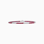 Load image into Gallery viewer, Art Deco Style Diamond And Gemstone Line Bracelet - Shahin Jewelry