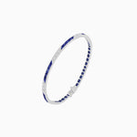 Load image into Gallery viewer, Art Deco Style Diamond And Gemstone Line Bracelet - Shahin Jewelry