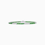 Load image into Gallery viewer, Art Deco Style Diamond And Gemstone Line Bracelet - Shahin Jewelry