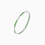 Load image into Gallery viewer, Art Deco Style Diamond And Gemstone Line Bracelet - Shahin Jewelry