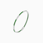 Load image into Gallery viewer, Art Deco Style Diamond And Gemstone Line Bracelet - Shahin Jewelry