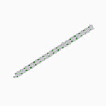 Load image into Gallery viewer, Art Deco Style Diamond and Gemstone Wave Pattern Bracelet - Shahin Jewelry