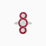 Load image into Gallery viewer, Art Deco Style Dress Ring With Illusion - Shahin Jewelry