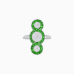 Load image into Gallery viewer, Art Deco Style Dress Ring With Illusion - Shahin Jewelry