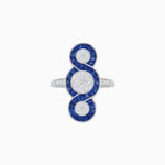 Load image into Gallery viewer, Art Deco Style Dress Ring With Illusion - Shahin Jewelry