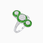 Load image into Gallery viewer, Art Deco Style Dress Ring With Illusion - Shahin Jewelry