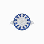 Load image into Gallery viewer, Art Deco Style Dress Ring With Illusion Setting - Shahin Jewelry