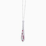 Load image into Gallery viewer, Art Deco Style Drop Pendant - Shahin Jewelry