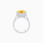 Load image into Gallery viewer, Art Deco Style Emerald Cut Ring with Hand - Engraved Shank - Shahin Jewelry