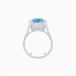 Load image into Gallery viewer, Art Deco Style Emerald Cut Ring with Hand - Engraved Shank - Shahin Jewelry
