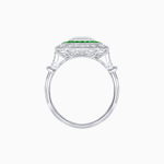 Load image into Gallery viewer, Art Deco Style Engagement Ring with Asscher Cut - Shahin Jewelry