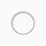 Load image into Gallery viewer, Art Deco Style Eternity Ring - Ruby - Shahin Jewelry