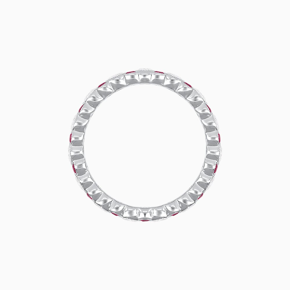 Art Deco Style full eternity band - Shahin Jewelry