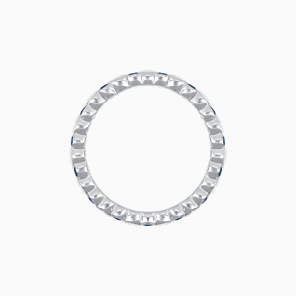 Art Deco Style full eternity band - Shahin Jewelry