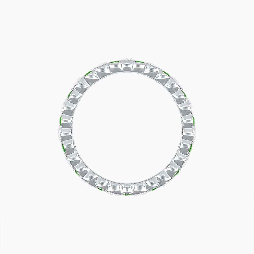 Art Deco Style full eternity band - Shahin Jewelry