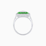 Load image into Gallery viewer, Art Deco Style Illusion Setting Diamond Ring - Shahin Jewelry