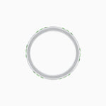 Load image into Gallery viewer, Art Deco Style Sapphire And Diamond Half Eternity Band - Shahin Jewelry
