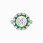 Load image into Gallery viewer, Art Deco Style Star Design Ring - Shahin Jewelry