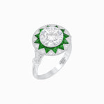 Load image into Gallery viewer, Art Deco Style Star Design Ring - Shahin Jewelry