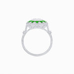 Load image into Gallery viewer, Art Deco Style Star Design Ring with Diamonds - Shahin Jewelry