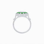 Load image into Gallery viewer, Art Deco Style Star Design Ring with Diamonds - Shahin Jewelry