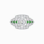 Load image into Gallery viewer, Art Deco Style Stepped Down Diamond Ring - Shahin Jewelry