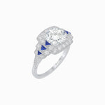 Load image into Gallery viewer, Art Deco Style Stepped Down Diamond Ring - Shahin Jewelry