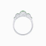 Load image into Gallery viewer, Art Deco Triple Tank - Scroll Motif Ring - Shahin Jewelry