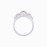 Load image into Gallery viewer, Art Deco Triple Tank - Scroll Motif Ring - Shahin Jewelry