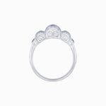Load image into Gallery viewer, Art Deco Triple Tank - Scroll Motif Ring - Shahin Jewelry