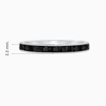 Load image into Gallery viewer, Baguette Channel Set Ring - 14k Withe Gold - Shahin Jewelry