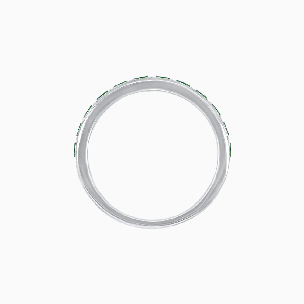 Baguette Sapphire Channel Set Ring - Shahin Jewelry