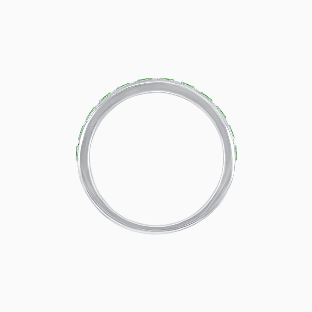 Baguette Sapphire Channel Set Ring - Shahin Jewelry