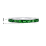 Load image into Gallery viewer, Baguette Sapphire Channel Set Ring - Shahin Jewelry