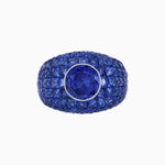 Load image into Gallery viewer, Bombay Ring with Gemstone - Shahin Jewelry