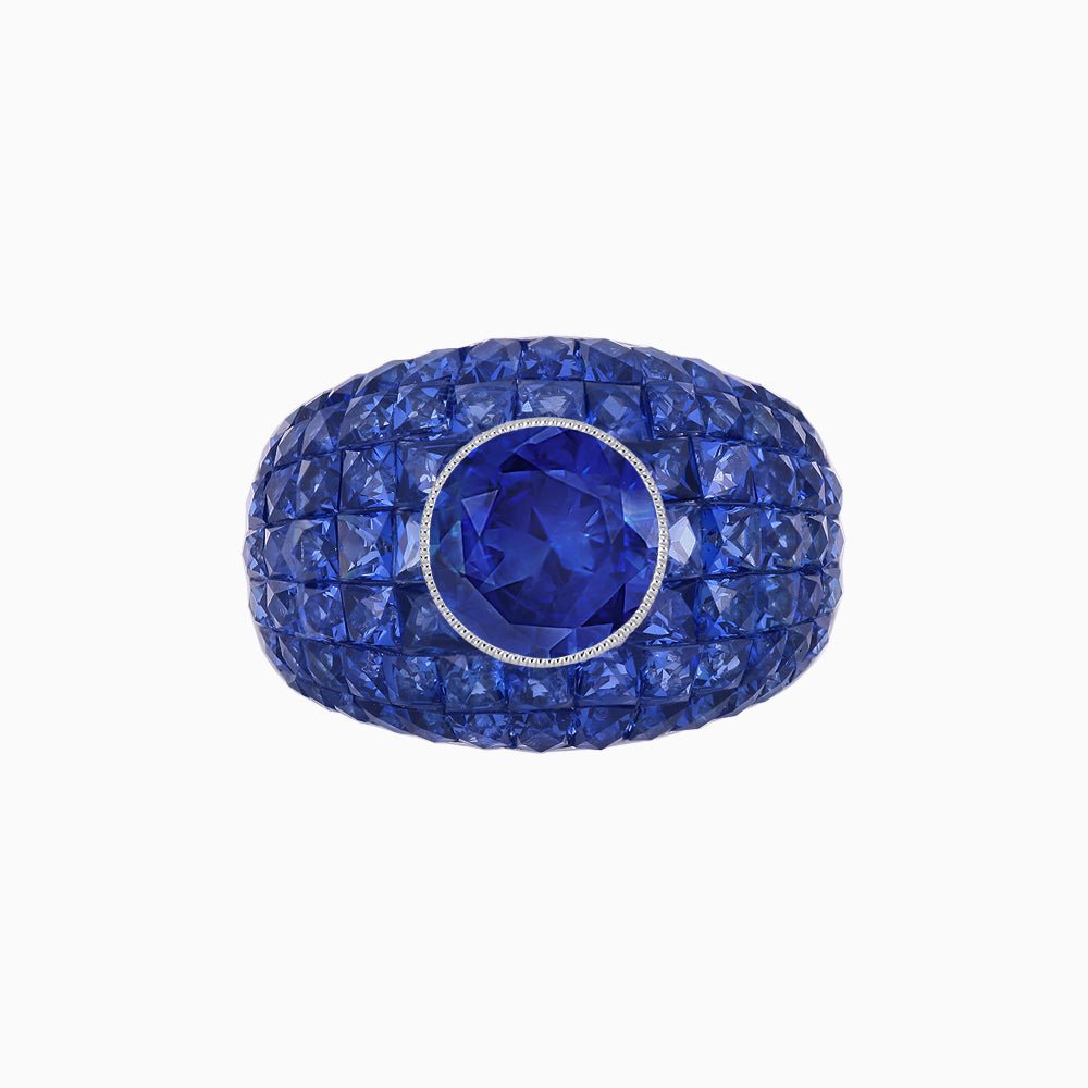 Bombay Ring with Gemstone - Shahin Jewelry