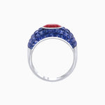 Load image into Gallery viewer, Bombay Ring with Gemstone - Shahin Jewelry