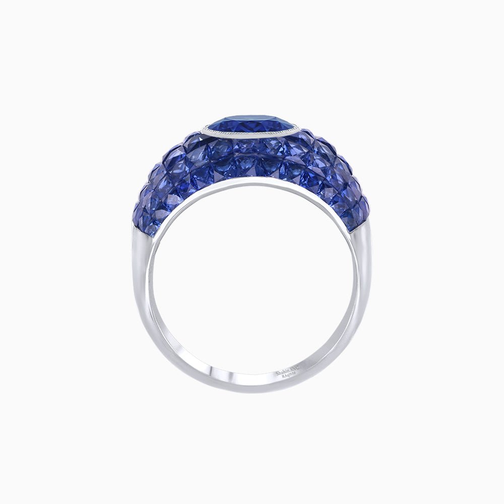 Bombay Ring with Gemstone - Shahin Jewelry
